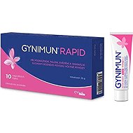GYNIMUN Rapid 10 vaginal suppositories + Intimate cream 15ml - Medical Device