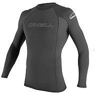 O'neil Pánské lycrové triko BASIC SKINS CREW, dlouhý rukáv, L šedé - Lycra Clothing
