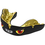 OPRO Instant custom fit agression, black/gold/red eyes - Mouthguard