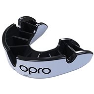 Opro Silver, White - Mouthguard
