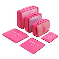Kufryplus Travel organizers LP13754 dark pink - Organiser