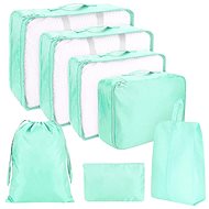 Kufryplus Travel organizers SN0156 mint green - Organiser