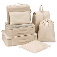 Kufryplus Travel organizers SN1355 brownbeige - Organiser