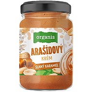 Organis Peanut cream with salted caramel 920 g - Nut Cream
