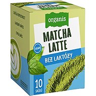 Organis Lactose-free Matcha Latte 10 × 27 g - Matcha