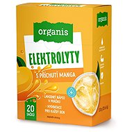 Organis Electrolytes Mango Sticks 20 × 6g - Electrolytes