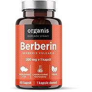Organis Berberin 500 mg, 60 kapslí - Dietary Supplement