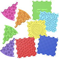 Ortopedek Sensory Mats 9 pcs - Acupressure Mat