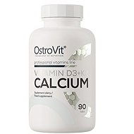 OstroVit Vitamin D3 + K2 + Calcium, 90 tablets - Vitamins