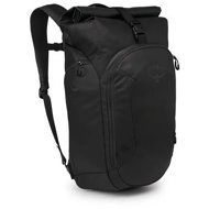 Osprey Transporter Roll Top Pack Raven Black/Black - Tourist Backpack