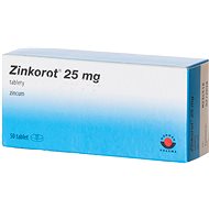 Zinkorot 25 mg 50 tablets - Medicinal Product
