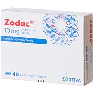 Zodac 10 mg 40 tablets - Medicinal Product