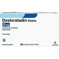 Desloratadine Viatris 5 mg 30 tablets - Medicinal Product