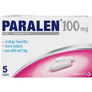 Paralen 100 mg 5 suppositories - Medicinal Product