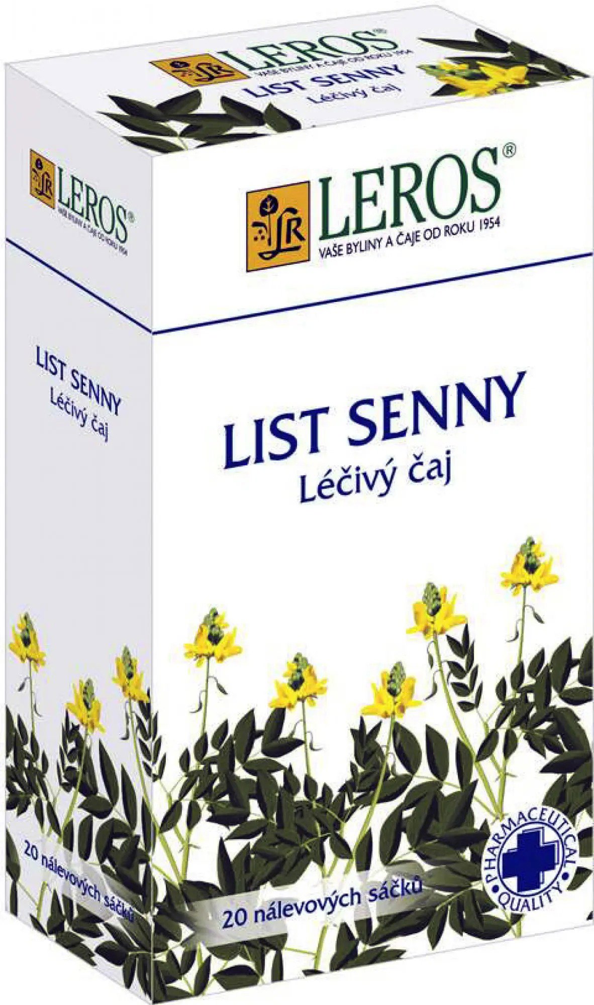 Leros Senna leaf 20 sachets - Medicinal Tea