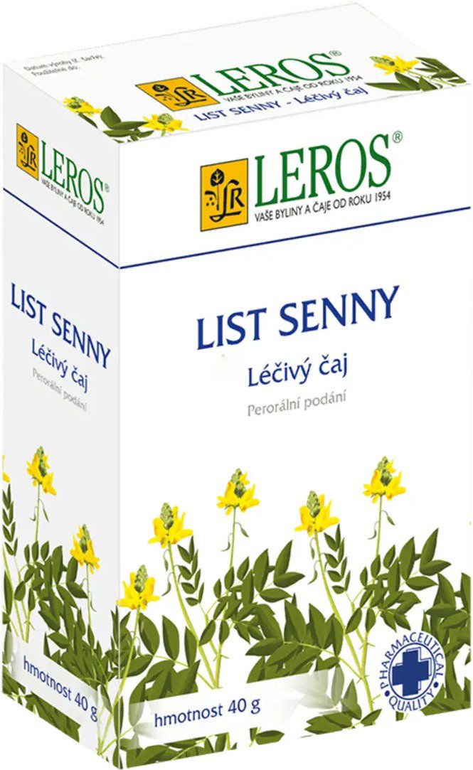 Leros Senna leaf 40 g - Medicinal Tea