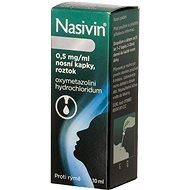 Nasivin 0.05% nasal drops 10 ml - Medicinal Product