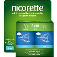 Nicorette Mint 4 mg 2 × 40 lozenges - Medicinal Product