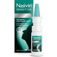 Nasivin Sensitive Nasal Spray 0,5 mg/ml 10 ml - Medicinal Product