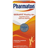 Pharmaton Geriavit Vitality 50+, 100 tablets - Multivitamin