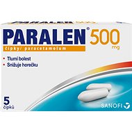 Paralen 500 mg 5 suppositories - Medicinal Product