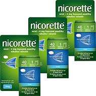 Nicorette Mint 4 mg, 40 lozenges (special pack - 3pcs) - Medicinal Product