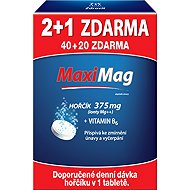 Zdrovit MaxiMag Magnesium + B6 2+1 60 tablets - Magnesium