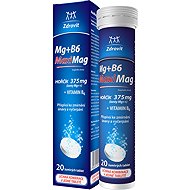 Zdrovit MaxiMag Magnesium 375 mg + B6 20 tablets - Magnesium