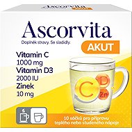 Ascorvita Akut drink 10 × 3g - Multivitamin