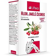 Liftea Hawthorn Mistletoe Garlic 30 capsules - Garlic