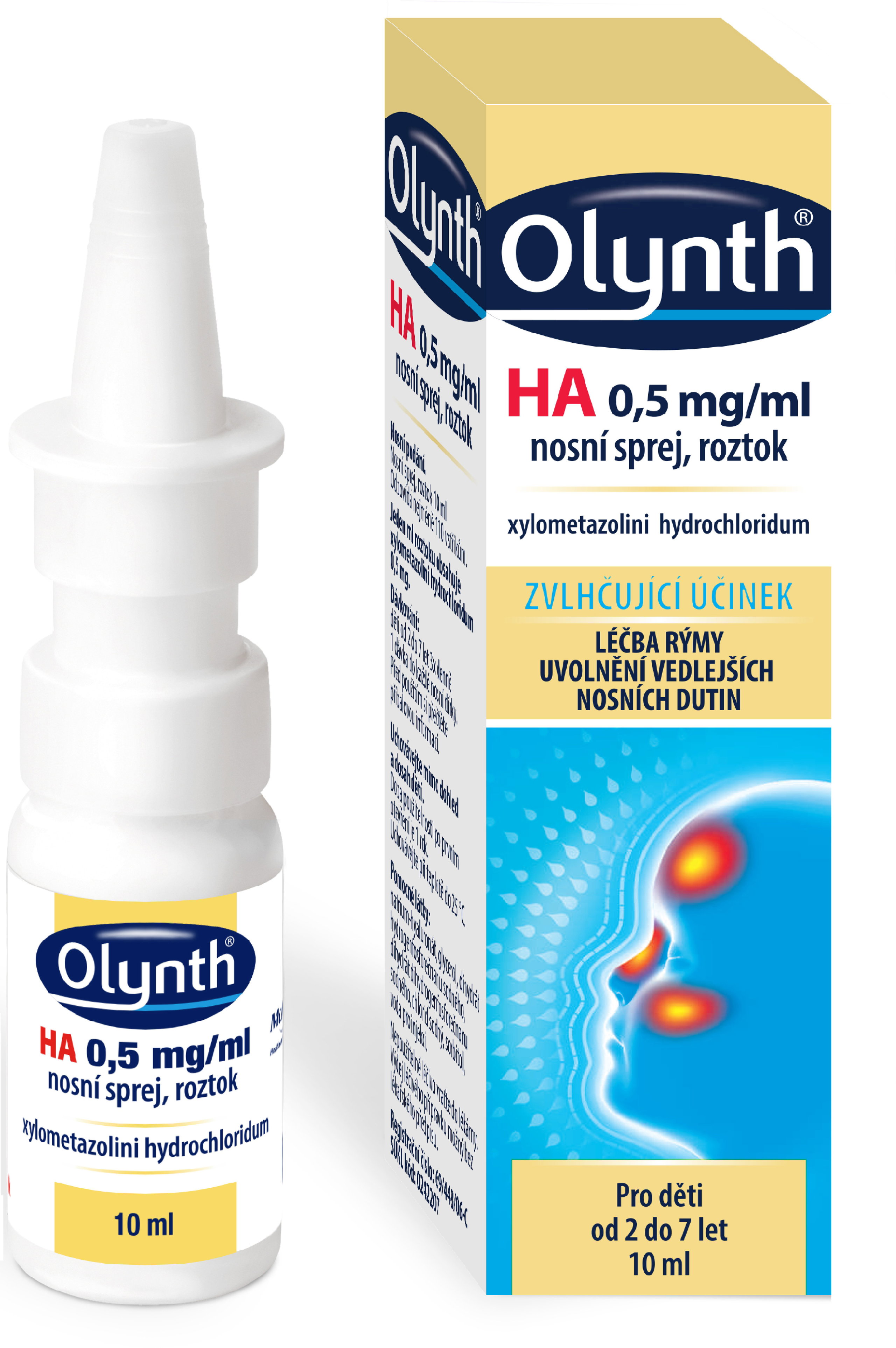 Olynth HA 0,5 mg/ml nasal spray, solution 10 ml - Medicinal Product