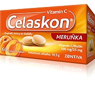 Celaskon Apricot 100 mg 60 tablets - Vitamin C