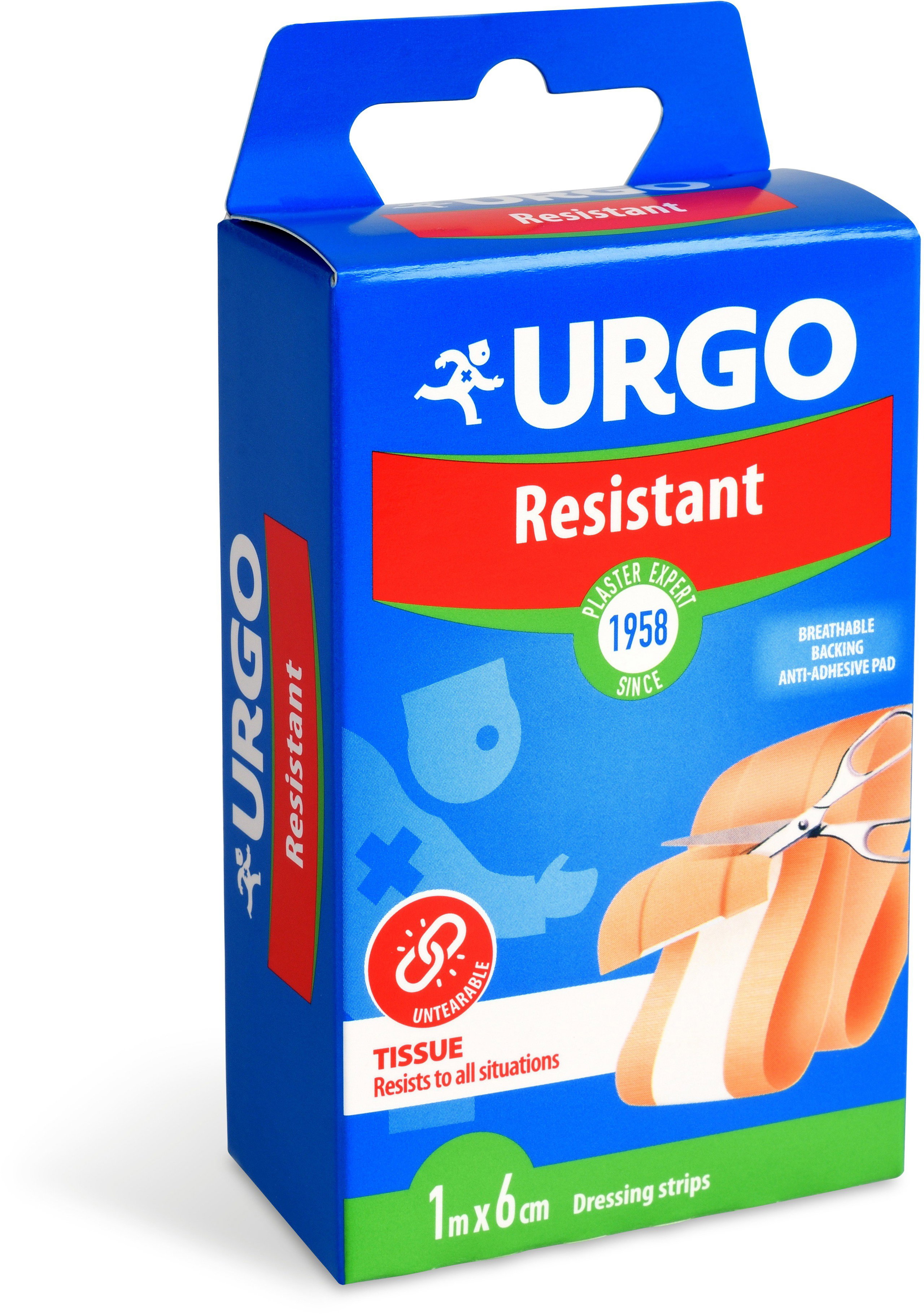 Urgo Resistant Resistant Patch 1 m × 6 cm - Plaster