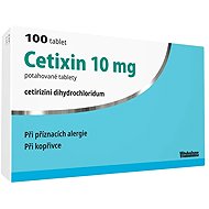 Cetixin 10 mg 100 coated tablets - Medicinal Product