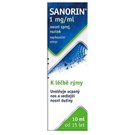 Sanorin 1 mg/ml nasal spray, solution 1 × 10 ml - Medicinal Product