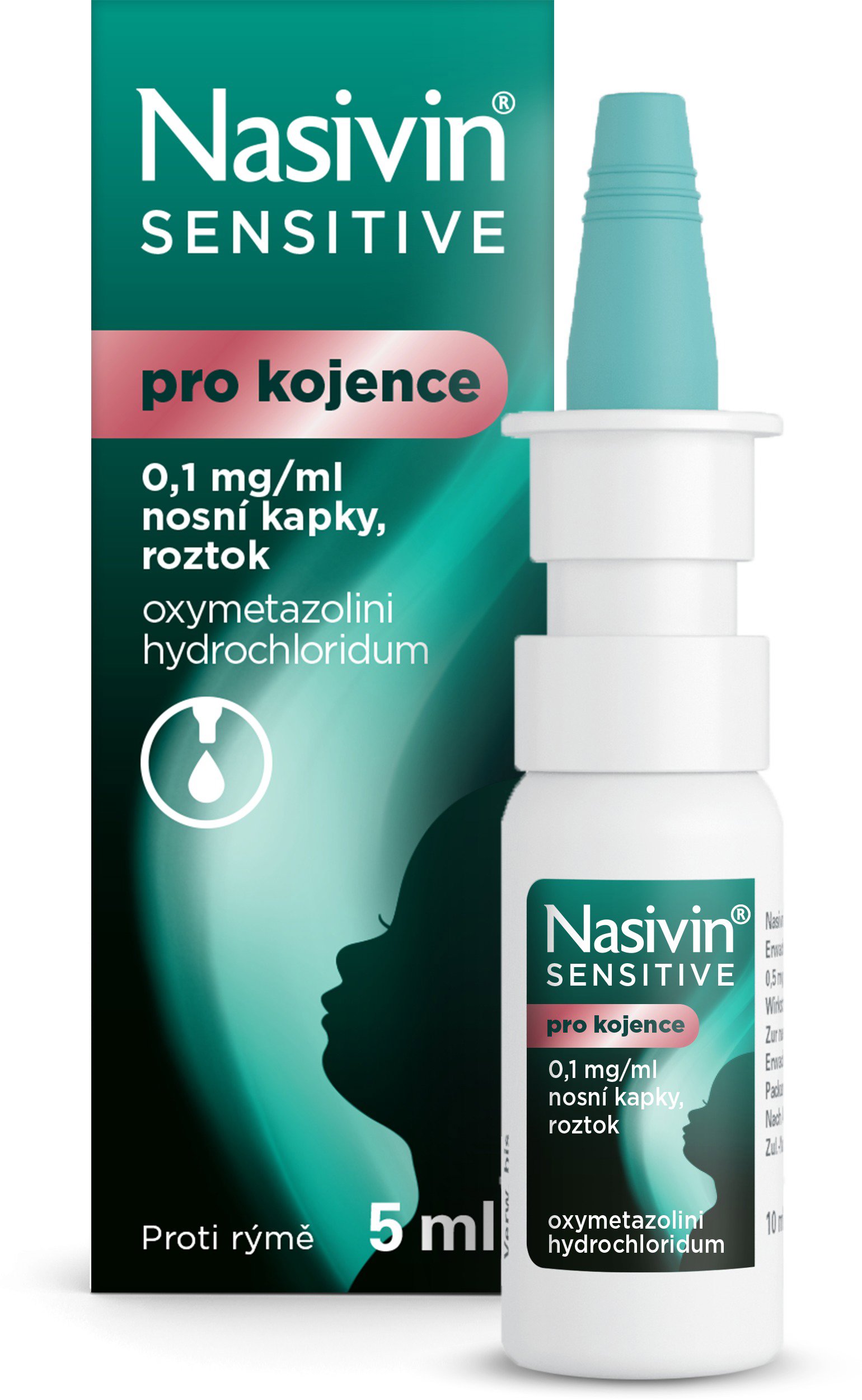 Nasivin Sensitive for infants 0.1 mg/ml nasal drops, solution 5 ml - Medicinal Product