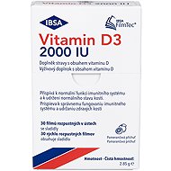 IBSA Vitamin D3 2000 IU 30 mouth dissolving films - Vitamin D3
