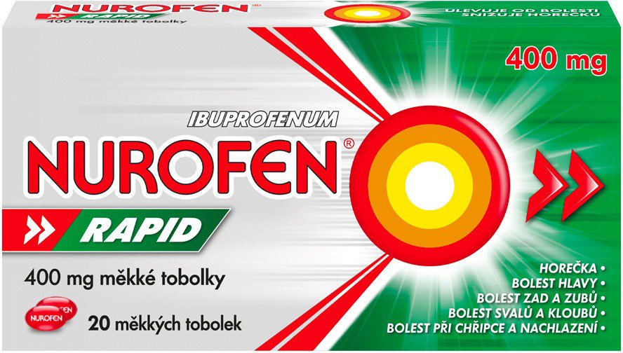 Nurofen Rapid 400 mg 20 capsules - Medicinal Product