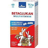 Vitar Kids Betaglucan + D3, 60 tablets - Beta-glucan