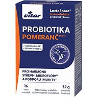 Vitar Probiotics + fiber + vit. C, D 16 sachets - Probiotics