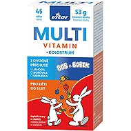 Vitar Kids Multi + colostrum 45 tablets - Multivitamin