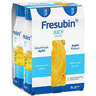 Fresubin Jucy Drink apple 4 × 200 ml - Food for Special Medical Purposes