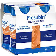 Fresubin PRO Compact Drink apricot-peach 4 × 125 ml - Food for Special Medical Purposes