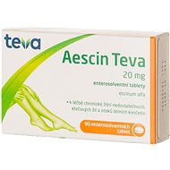 Teva Aescin 20 mg 90 tablets - Medicinal Product