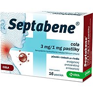 Septabene cola 3 mg/1 mg 16 lozenges - Medicinal Product