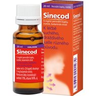 Sinecod 5 mg/ml, drops for children against dry cough 20 ml - Medicinal Product