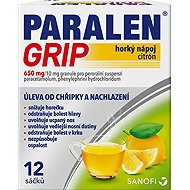 Paralen Grip Hot drink lemon 12 sachets - Medicinal Product