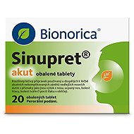Sinupret akut 20 coated tablets - Medicinal Product