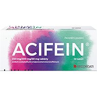 Acifein 250 mg/200 mg/50 mg 10 tablets - Medicinal Product