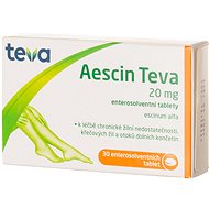 Aescin Teva 20 mg 30 enterosolvent tablets - Medicinal Product